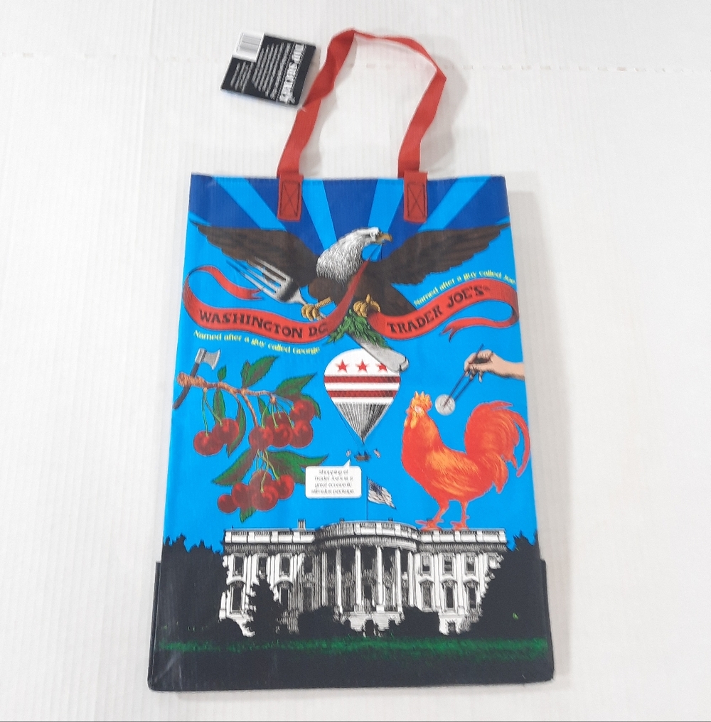 Trader Joe’s - WASHINGTON DC - Reusable Shopping Bag - New with Tag